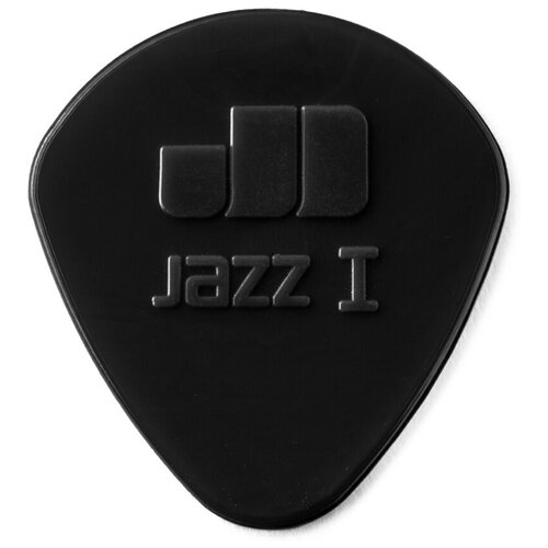 Nylon Jazz I Медиаторы 6шт, 1,10мм, черные, Dunlop 47P1S