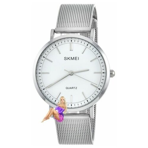 Skmei 1664SIWT silver white 216200₽