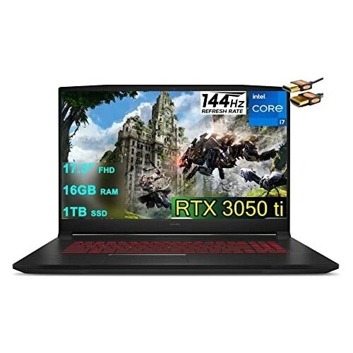 Ноутбук MSI Katana GF76 173 1920х1080 FHD Intel Core i7-11800H 16GB 1TB SSD NVIDIA GeForce RTX 3050 Ti 4GB Windows 10 Home 10430000₽