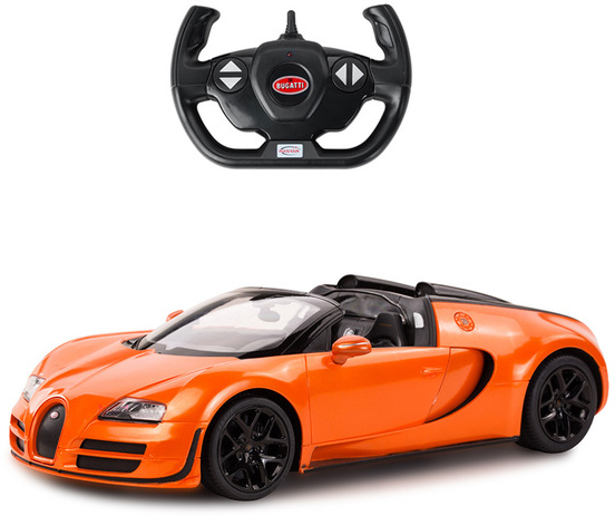 Машина р/у 1:14 Bugatti Grand Sport Vitesse (цвет оранжевый) Rastar 70400O