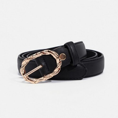 фото Ремень сима-ленд, размер 105, черный сима-лэнд