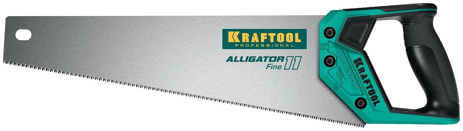 KRAFTOOL Alligator Fine 11 400 мм, Ножовка для точного реза (15203-40)