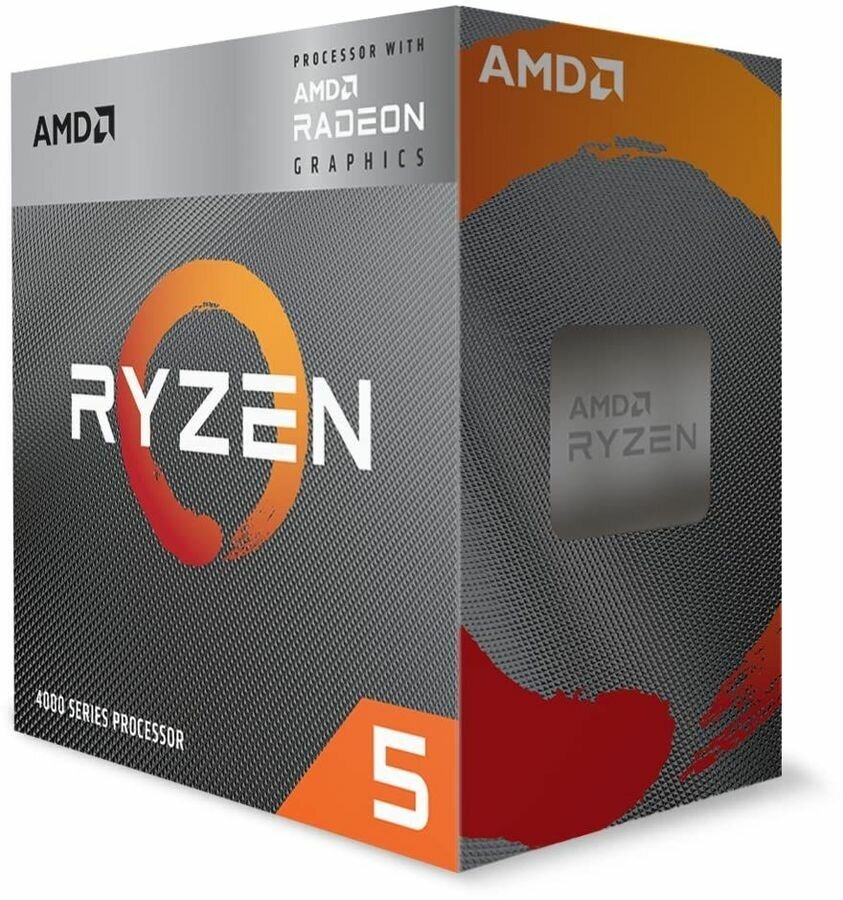 Процессор AMD Ryzen 5 4600G Zen2 6C/12T 3.7-4.2GHz (AM4, L3 8MB, Radeon Graphics, 1.9GHz, 7nm, 65W) Tray