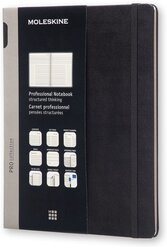 Блокнот Moleskine PROFESSIONAL PROPFNTB4HBK XLarge 190х250мм 192стр. твердая обложка черный