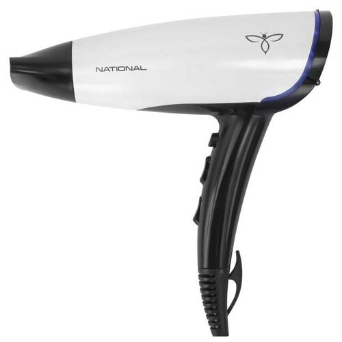 Фен NATIONAL NB-HD2003 черно-белый 133600₽