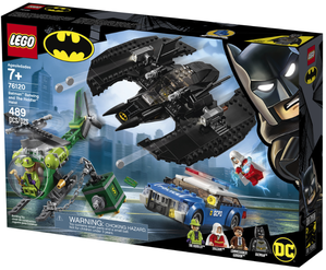 Конструктор LEGO Batman 76120 Бэткрыло Бэтмена и ограбление Загадочника