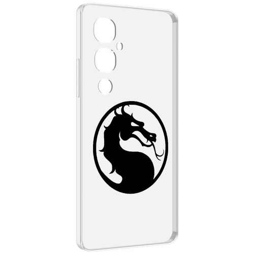 Чехол MyPads Mortal-Kombat-2 мужской для Tecno Pova 4 Pro задняя-панель-накладка-бампер