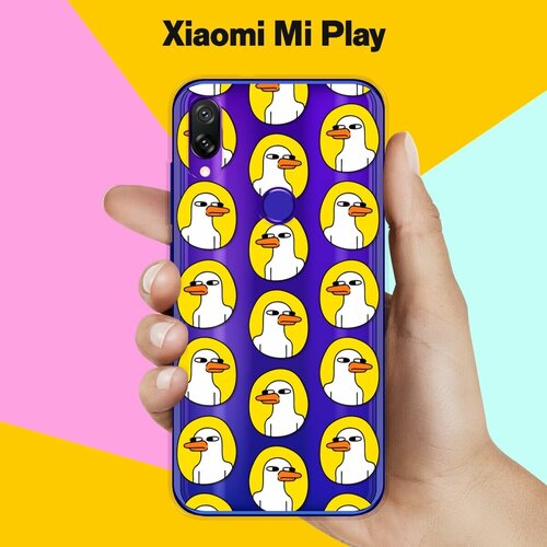 Силиконовый чехол на Xiaomi Mi Play Утки / для Сяоми Ми Плей силиконовый чехол на xiaomi mi play утки для сяоми ми плей