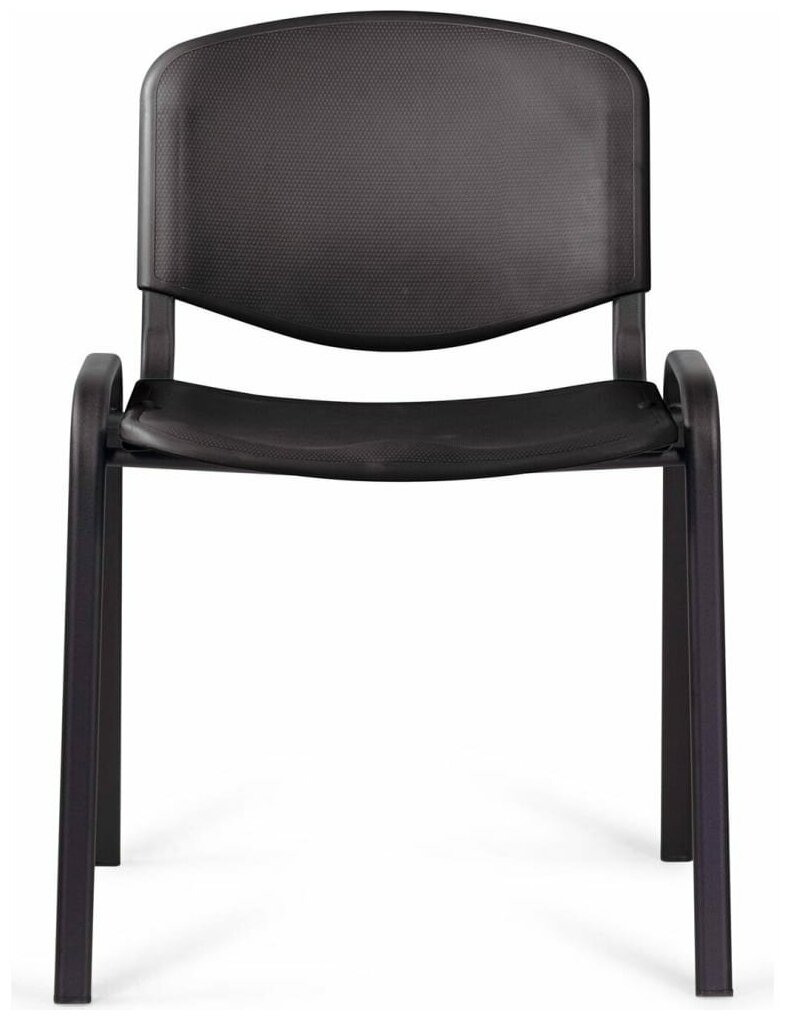 фото Стул STAFF "Iso Plast CF-009", черный каркас, пластик черный, 532569