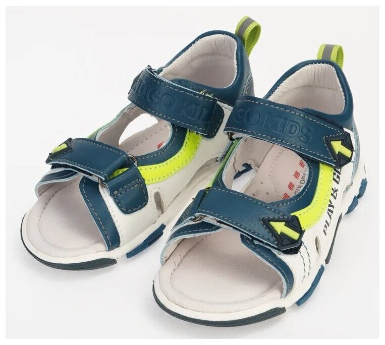 Сандалии Indigo, размер 27, синий/белый — фото 1