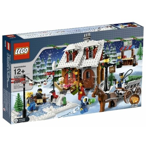 Конструктор LEGO Seasonal 10216 Зимняя деревенская пекарня, 687 дет. конструктор lego foil pack 561911 пекарня оливии 38 дет