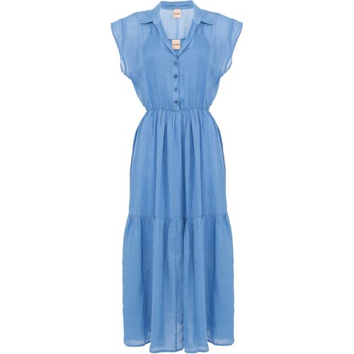 фото Платье nude 1103553 голубой 40