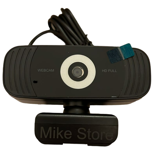 Веб-камера Mike Store MSWC-4K: Full HD/4К/8MP/встроенный микрофон/USB 2,0/автофокус. веб камера ritmix rvc 250 cmos 5 0mp 90° f2 4 автофокус 2592x1944 30 к с микрофон avi клипса 80001305