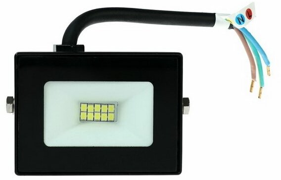 Светодиодный (LED) прожектор FL SMD LIGHT Smartbuy-10W/6500K/IP65 (SBL-FLLight-10-65K) - фотография № 6