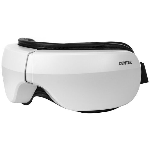 Купить Массажер для глаз Centek CT-2605, 4 режима, 7 Вт, (работает от аккумулятора), белый, 10, пластик