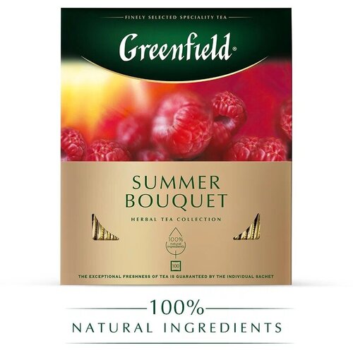 Чай GREENFIELD Summer Bouquet, фруктовый, 25 пакетиков