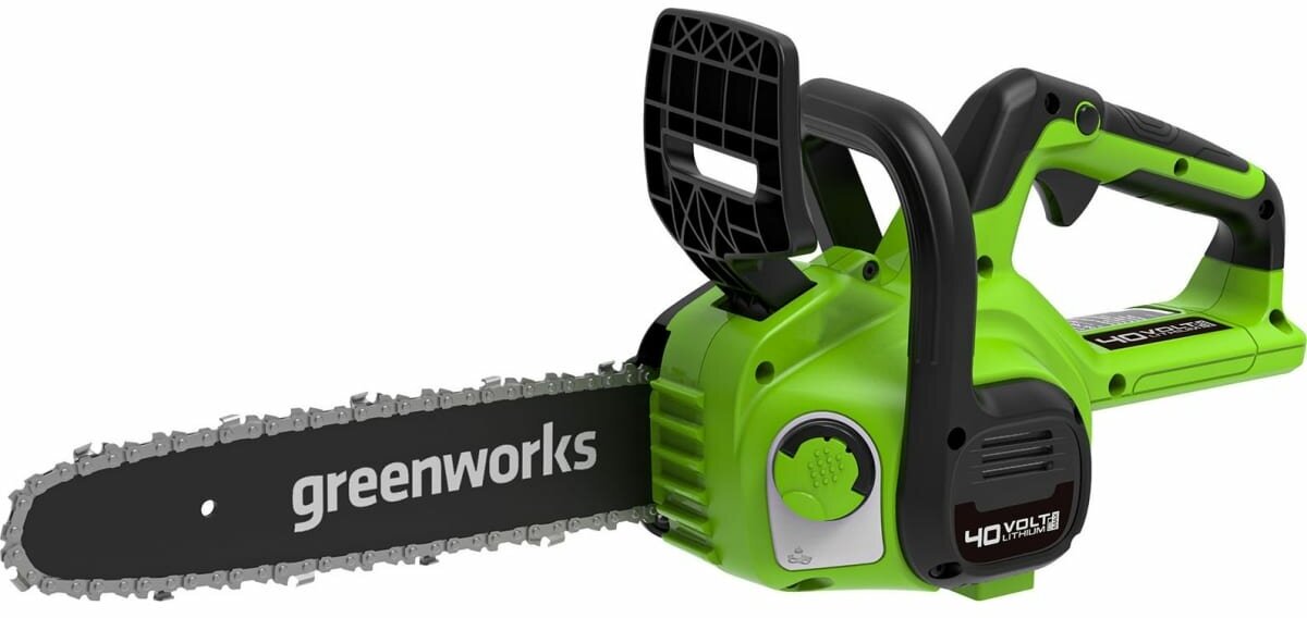 Цепная аккумуляторная пила GreenWorks G40CS30IIK2 40 В, 2 Ач 2007807UA - фотография № 2