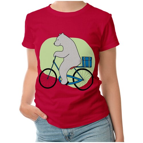 фото Футболка roly, размер s, красный