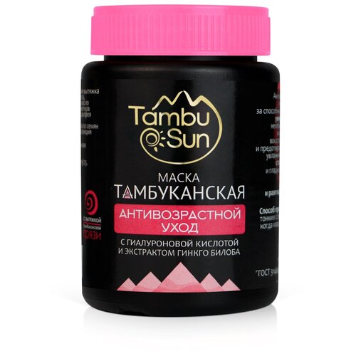 Tambusun Маска TambuSun с тамбуканской грязью и гиалуроновой кислотой, 180 г, 100 мл