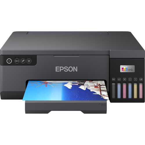 Принтер струйный Epson L8050, цветн, A4, черный epson принтер струйный epson l8050 c11ck37405 c11ck37506 37507 a4 wifi черный c11ck37405 c11ck37506 37507