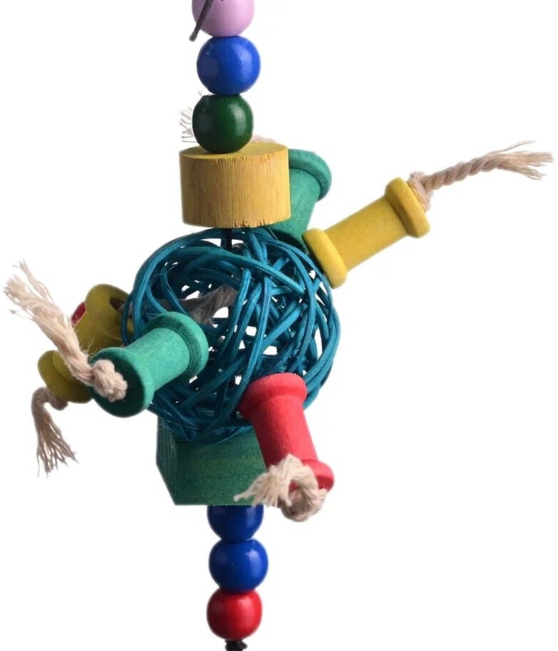 Zoostore Malinki игрушка для птиц из ротанга