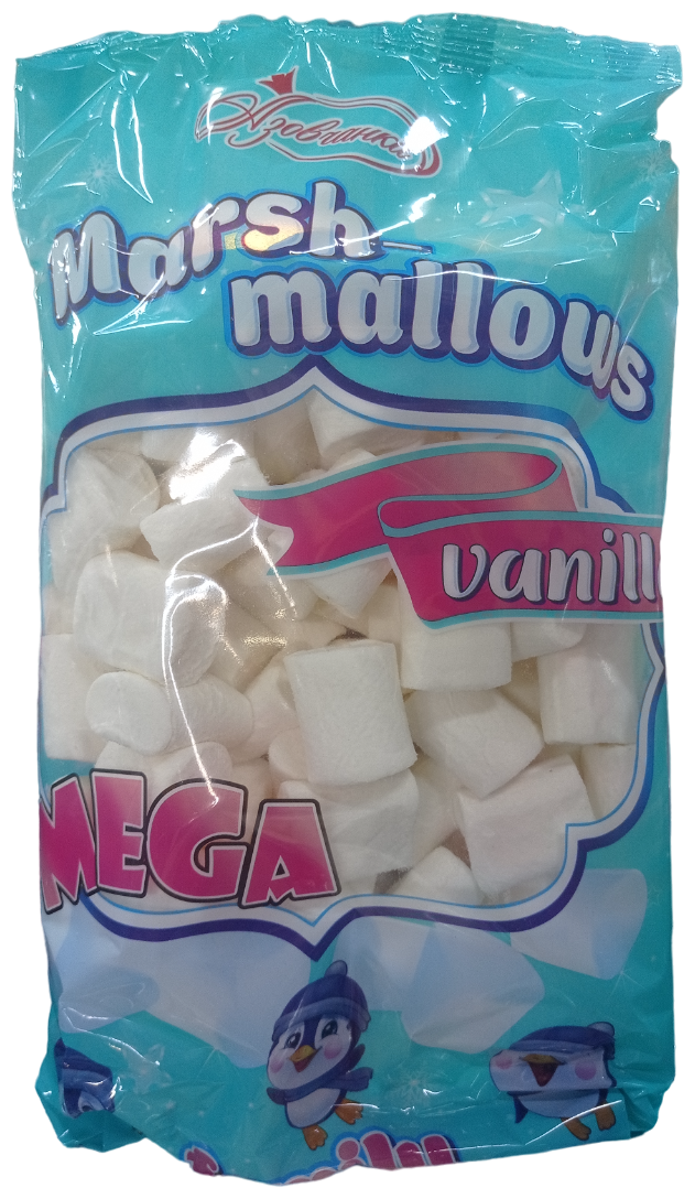 Зефирки Маршмеллоу (Marshmellow) 500 г большая пачка в ассортименте без глютена - фотография № 1