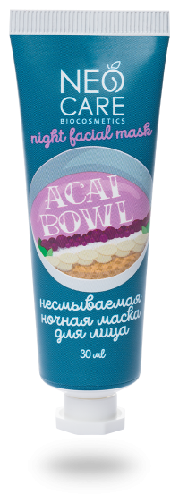 Несмываемая маска Neo Care Acai bowl, 30 мл