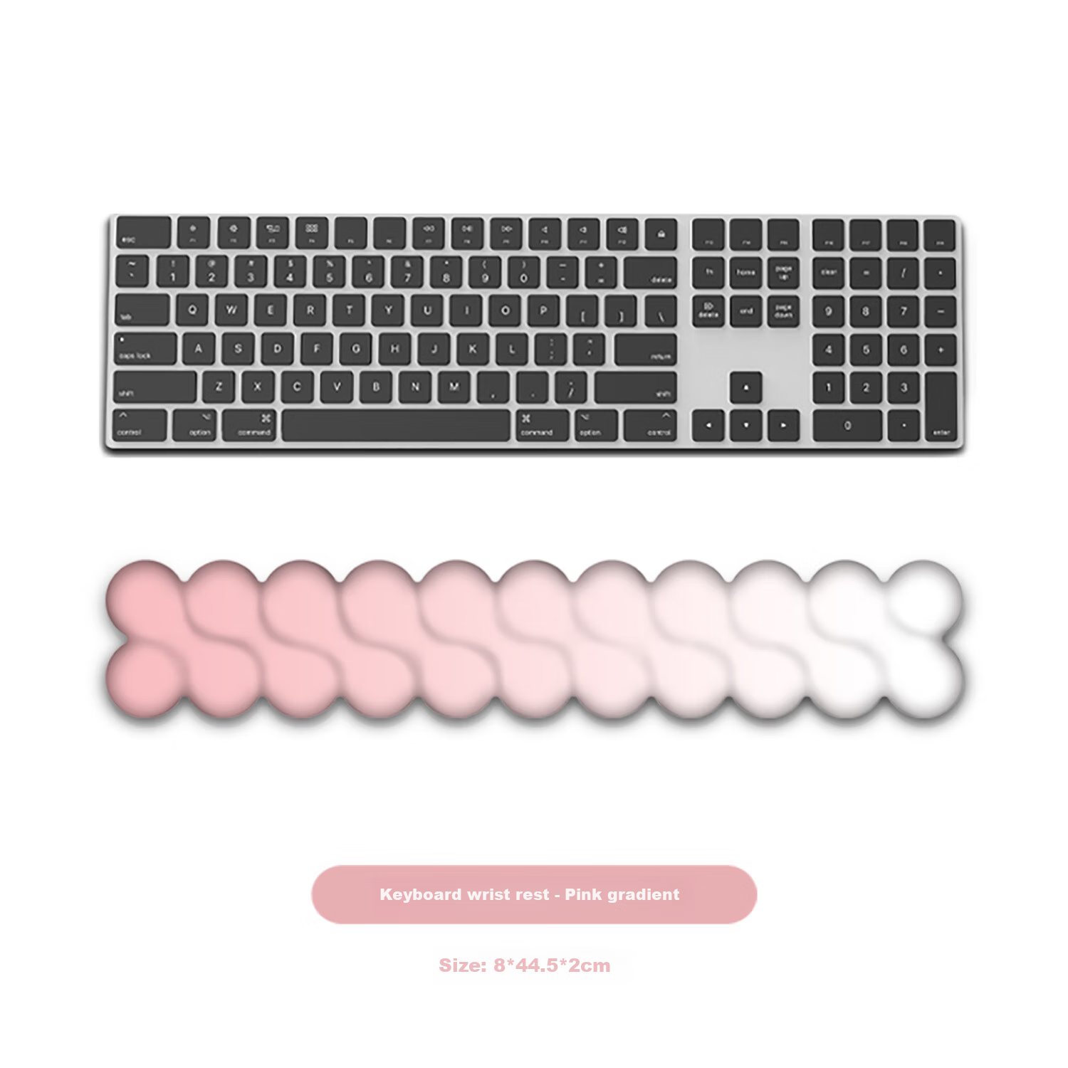 KPTE Light Cloud Gradient Подставка для запястья с памятью пены для клавиатуры Материал：Подставка для клавиатуры