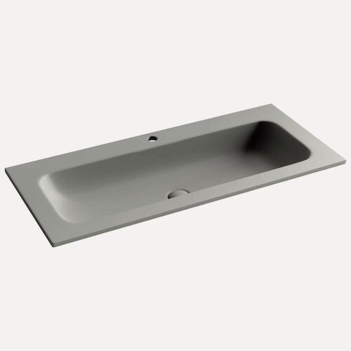 Изображение товара Раковина мебельная Grace с отверстием под смеситель, 1010*457*137 мм антрацит матовый, арт. CN7013MH