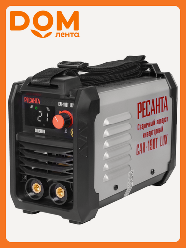 Изображение товара Сварочный инвертор РЕСАНТА САИ 190Т LUX, антизалипание, 5,7 кВт