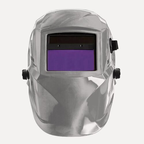 Изображение товара Маска сварочная хамелеон Welder Pro Ф6, 4-13 DIN, серебристая. Надежная защита для сварщика, артикул WDP-Ф6-П