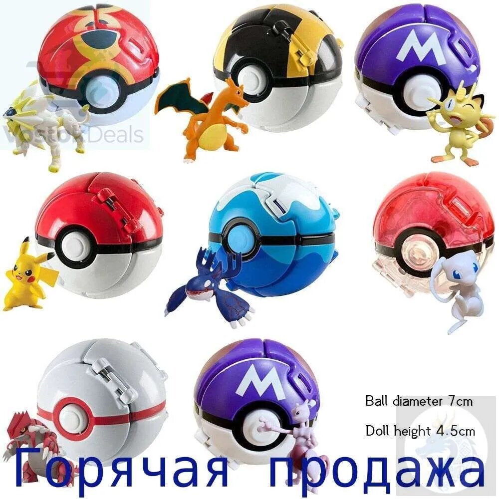 Коллекция фигурок покемонов, игрушки