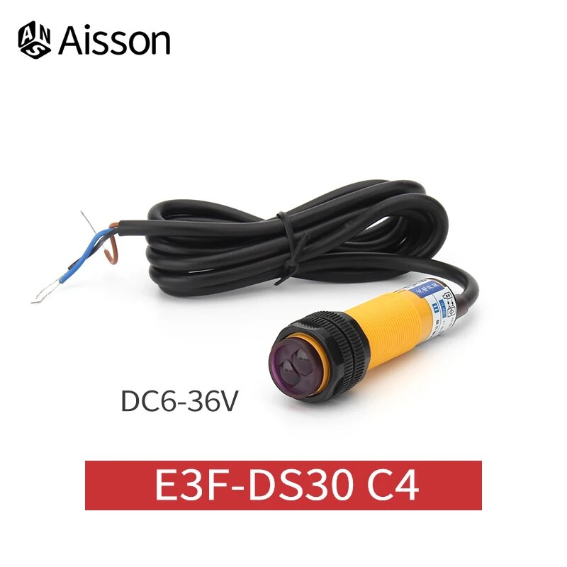 Фотодатчик приближения Aisson E3F-DS30 C4, 7-30мм