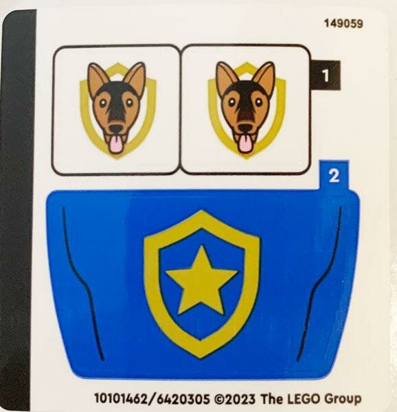 Деталь Lego 60369stk01 Sticker Sheet for Set 60369 - (10101462/6420305)