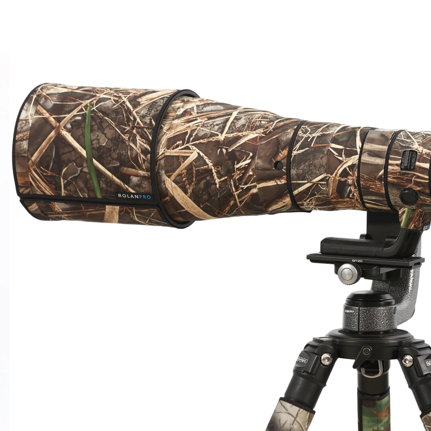 Камуфляжный чехол для объектива Nikon AF-S VR 200-400mm ROLANPRO No.9d Waterproof