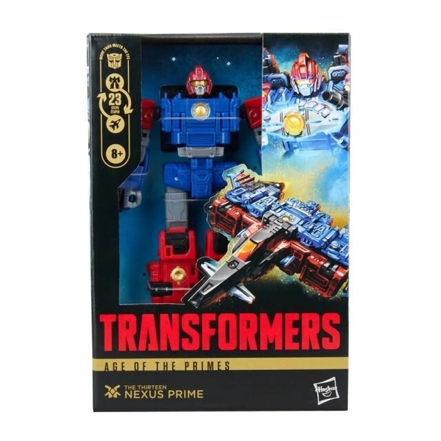 Трансформеры игрушки хасбро Transformers: Age of the Primes Voyager Class The Thirteen Nexus Prime 15.5cm G2001