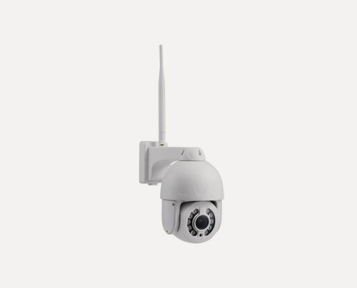 Изображение товара Уличная беспроводная купольная поворотная 3G/4G IP-камера 5Mp Link NC59G-8G-5X-5MP(White) (W4028RU) с записью на SD. Интеллектуальное обнаружение чел