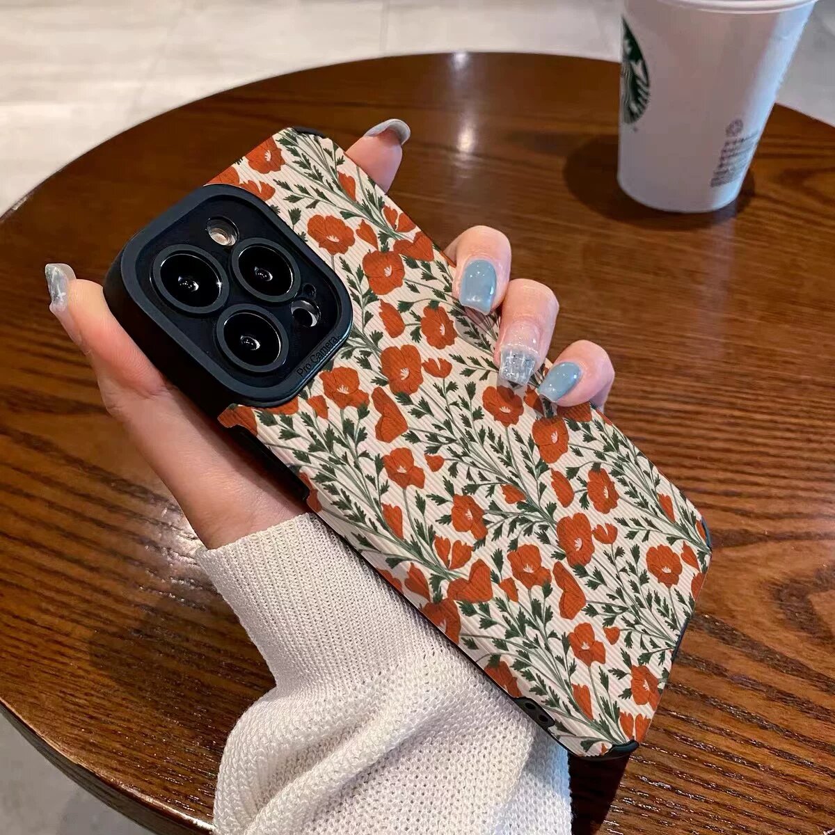 Чехол для iPhone 16 из силикона с цветочным принтом по всей поверхности, премиум мягкий чехол из ТПУ для iPhone 16,