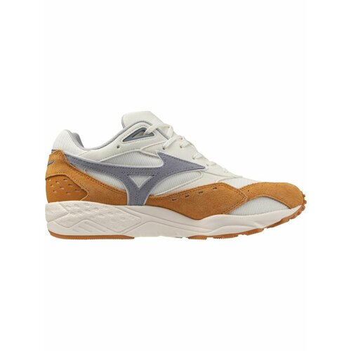 фото Кроссовки mizuno contender s, полнота f (eu)/ на среднюю стопу, размер 6,5 uk, белый/оранжевый/серый
