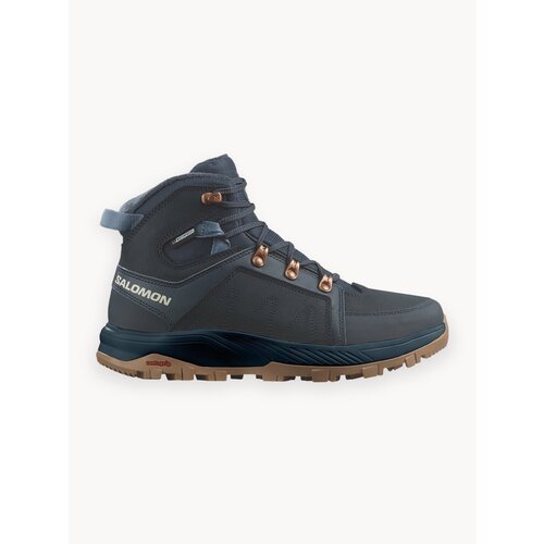 фото Ботинки хайкеры salomon outchill thinsulate climasalomon waterproof, размер 6.5 uk, синий