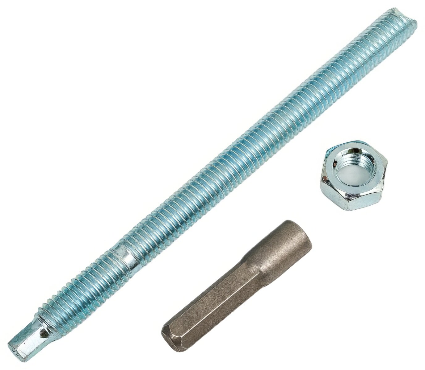 RAWLPLUG Пруток для химических анкеров клас 5.8 с шайбой и гайкой, M8x110 мм, 10 шт R-STUDS-08110