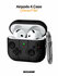 Чехол Yamcase для наушников AirPods 4, силиконовый, с карабином