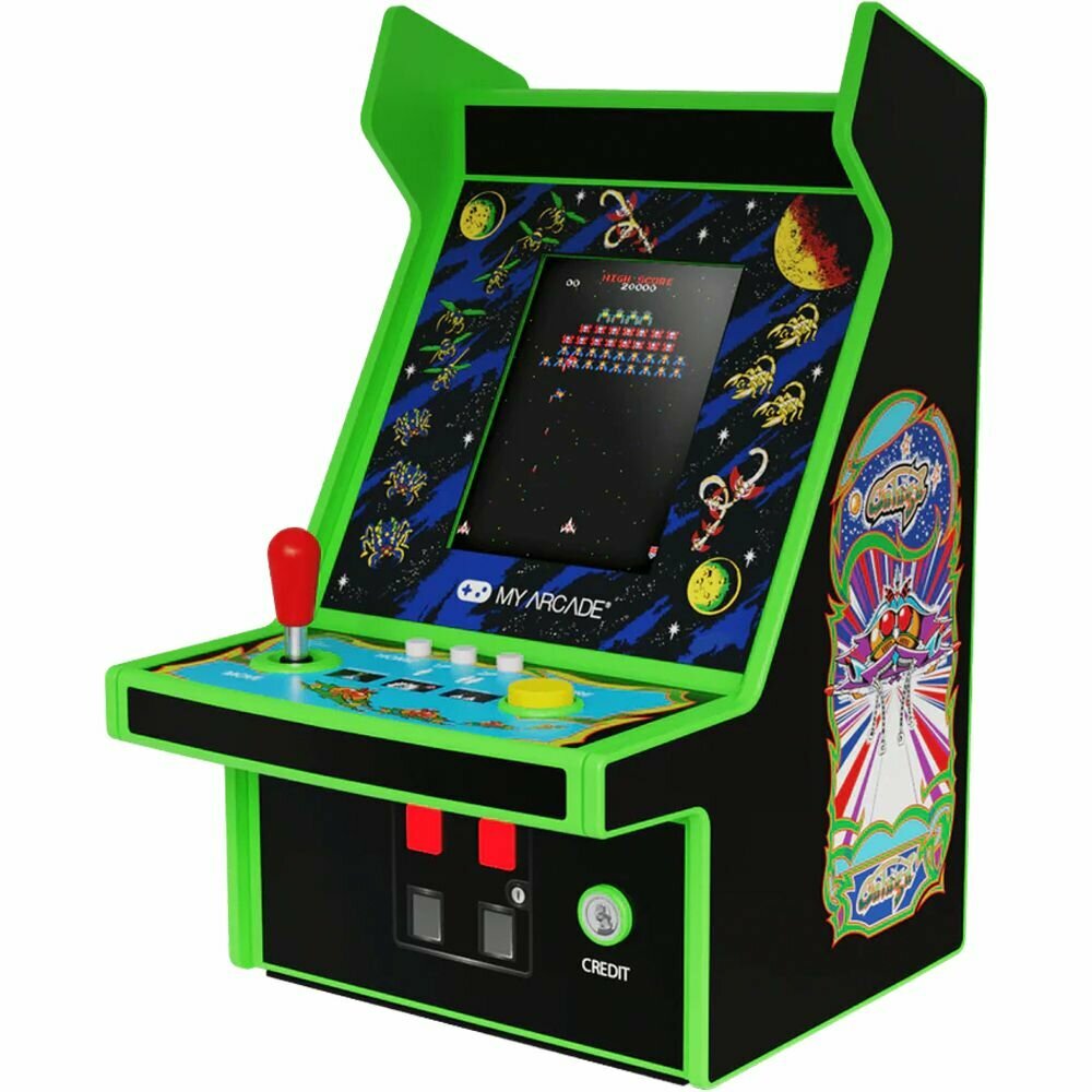 Аркадная игровая ретро приставка консоль My Arcade Galaga Micro Player Pro