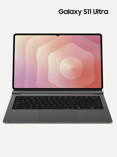 Изображение товара Клавиатура с тачпадом Samsung (EF-DX935) Galaxy Tab S11 Ultra, серый