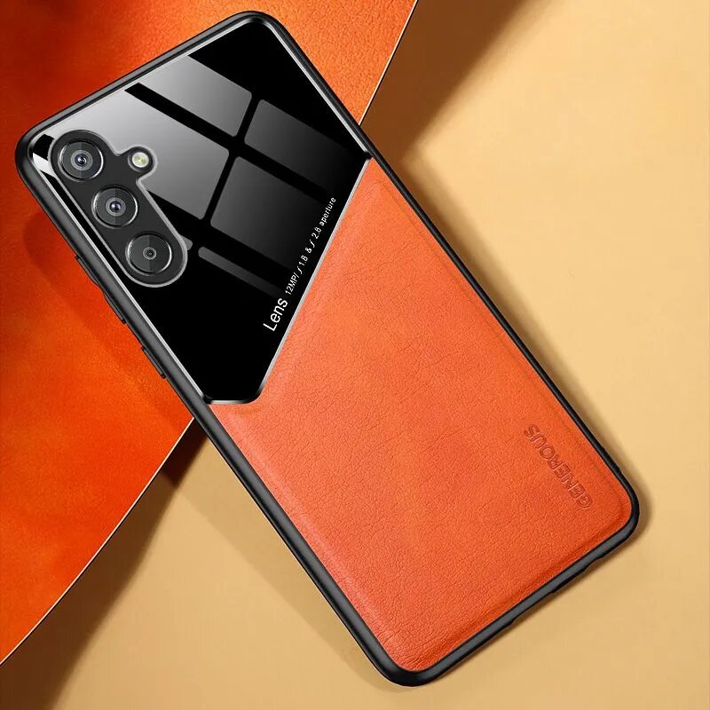 IKOOKEG Чехол На Samsung Galaxy M55 5G/F55-5G (Самсунг Галакси M55 5G/F55-5G) Высококачественная Защитная Оболочка, Подходит Для Магнитного Кронштейна Автомобиля