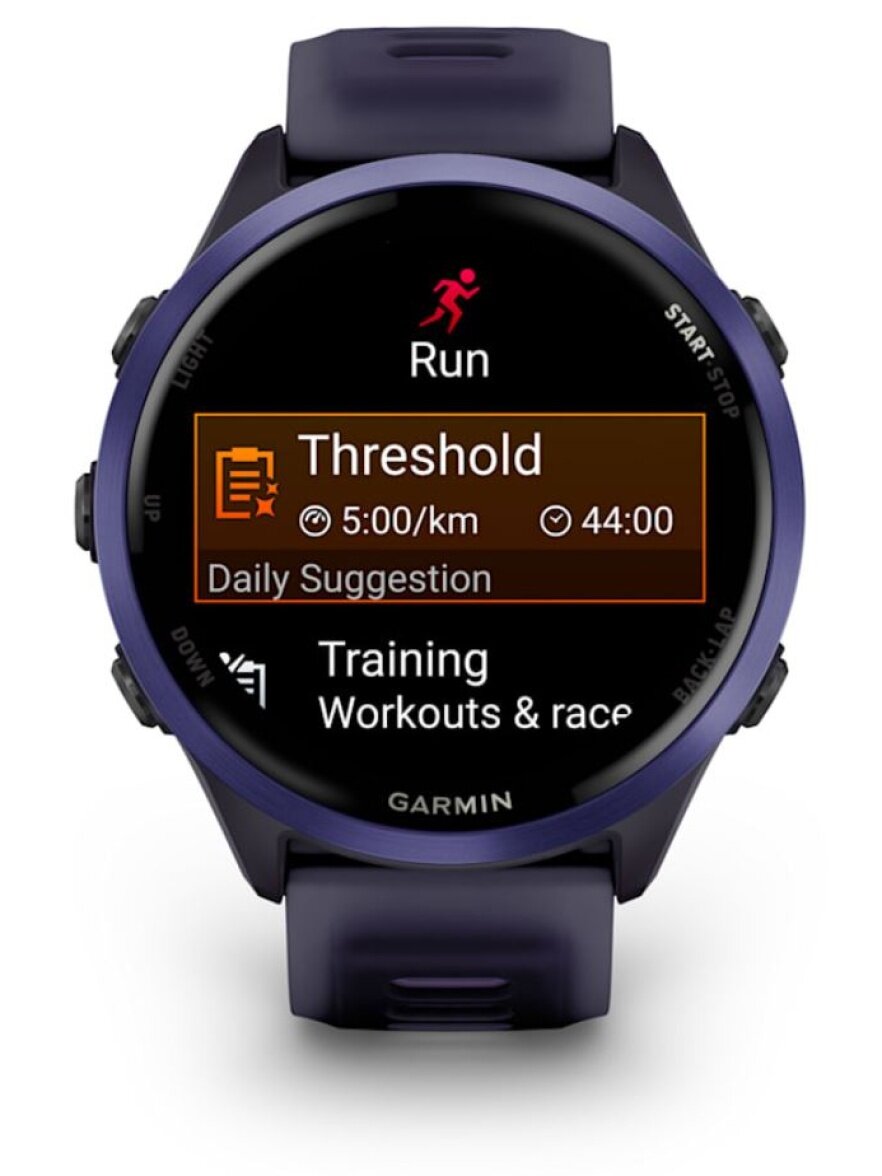 Смарт-часы Garmin Forerunner 570 47мм 1.4" AMOLED фиолетовый