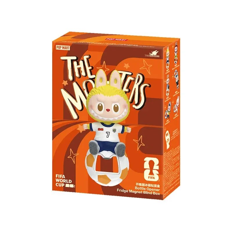 POP MART LABUBU THE MONSTERS FIFA Series Фигурки-сюрпризы Оранжевый, 1 Blind Box