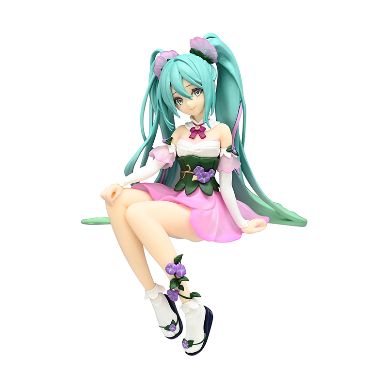 Фигурка унисекс FURYU Hatsune Miku Pink Morning Glory Fairy, Noodle Stopper, 14см
