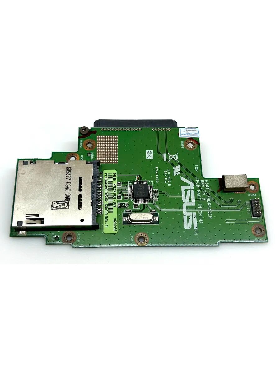 Плата разъема HDD + картридера для ноутбука Asus K50IN