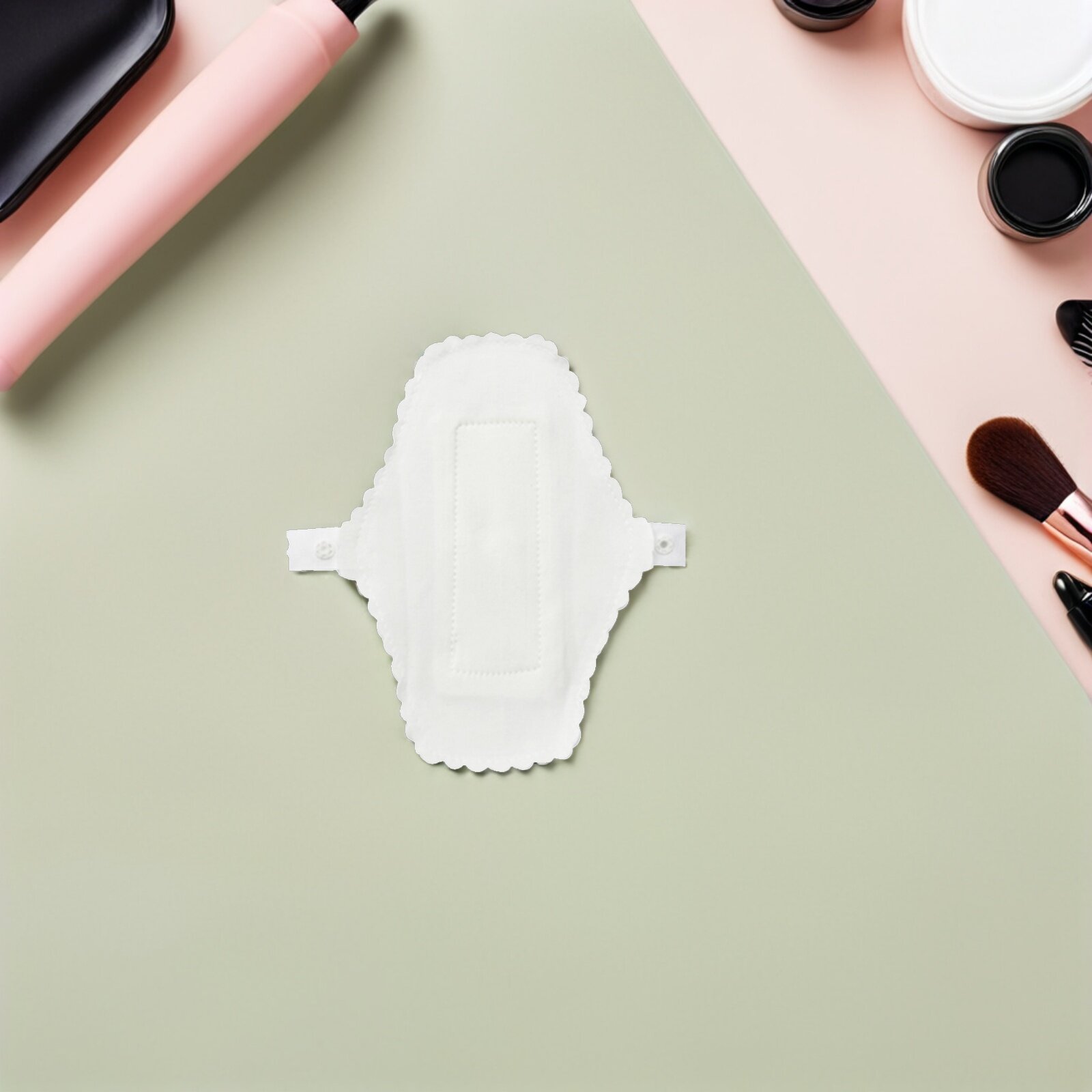 Месячные прокладки из Waterproof Cotton, защита от протечек, повторное использование до 3 раз, размер 18×13 см, 6 штук
